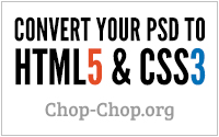 PSD to HTML5 & CSS3 services
