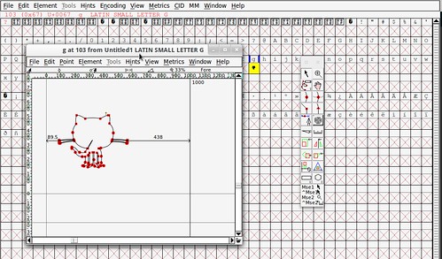 Font Forge screenshot